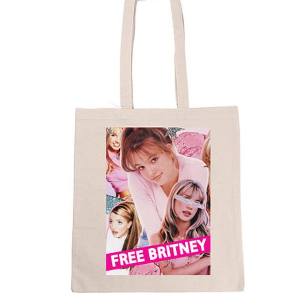FREE BRITNEY | custom graphic tote